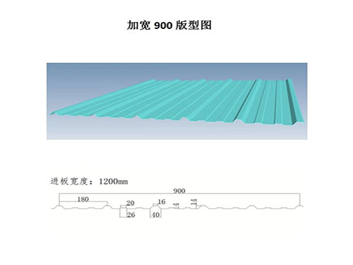 XDL-0012 加宽900板型图