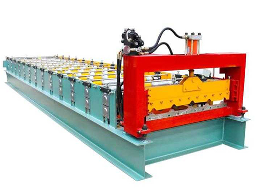 High speed type single sheet roll forming machine