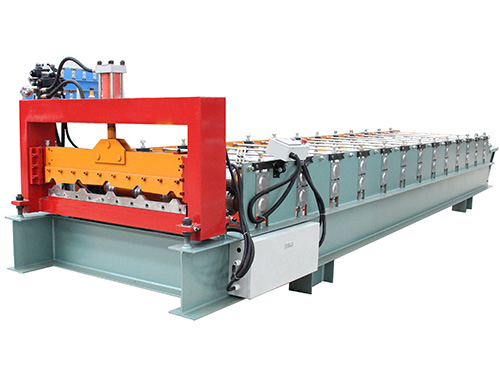 Trapezoidal sheet roll forming machine