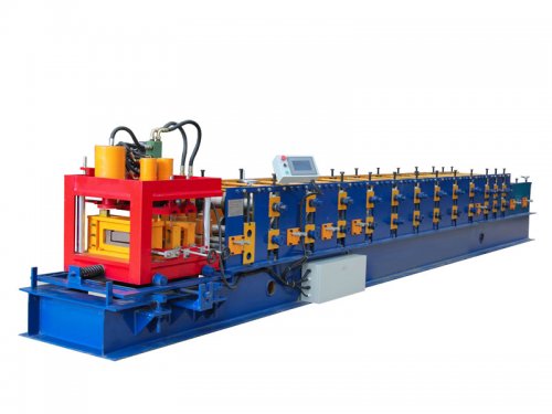 Mould cutting type C purlin roll forming machine