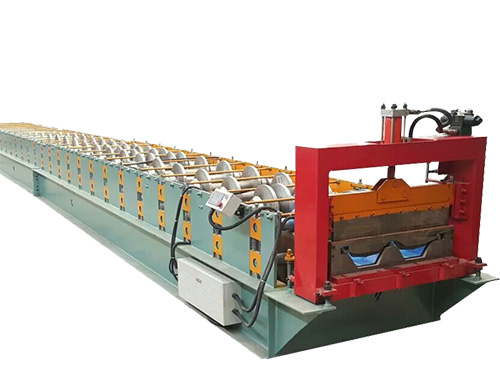 666 type slip lock profile roll forming machine