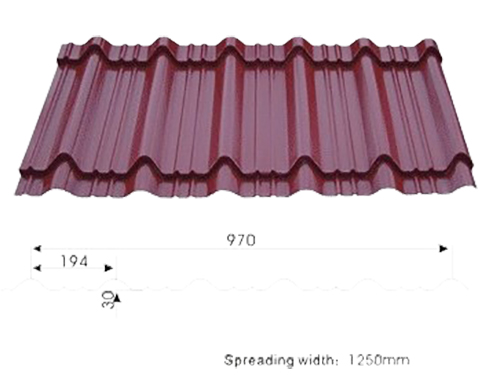 XDL glazed tile 970