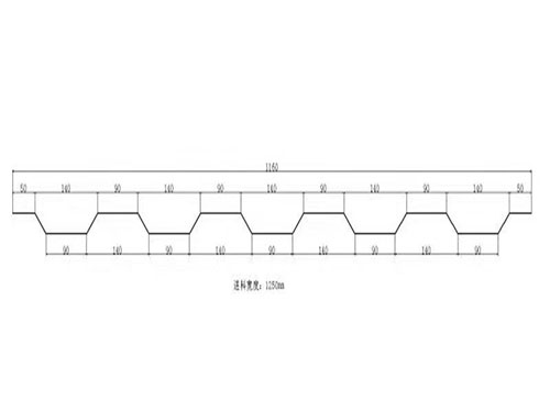 XDL-001 Container/track boards profile drawing